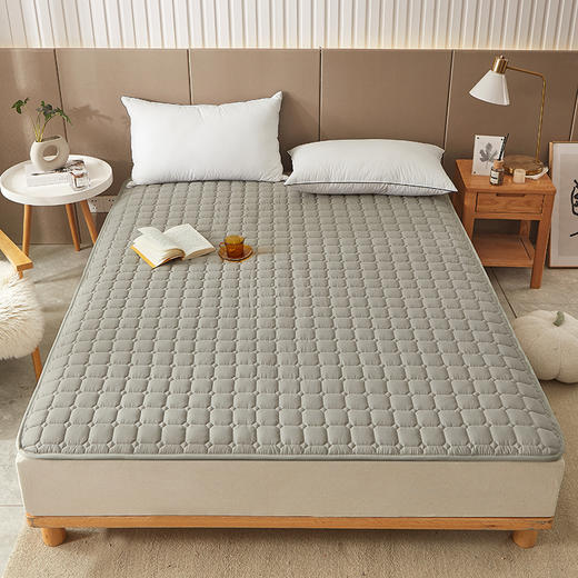 自然醒原棉大豆床褥垫酒店款可机洗保护垫家用床垫软垫铺床褥子防滑垫被单人宿舍床褥垫LN 商品图11