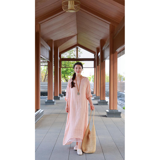 【抖音专属】连衣裙（20707175B海天霞s） 商品图1