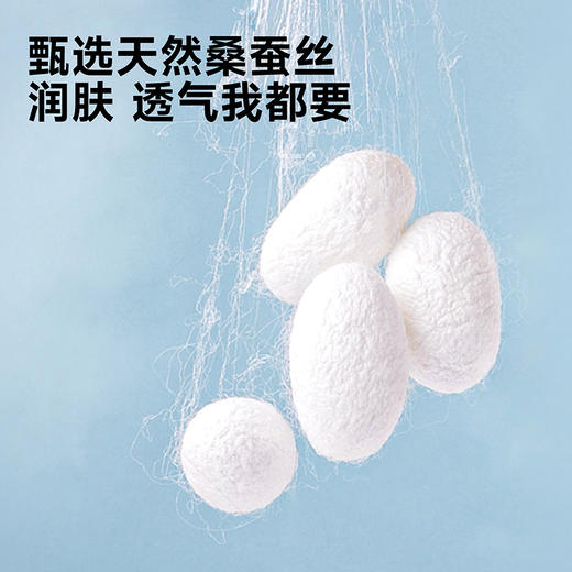 【清凉润养好睡眠】绘睡蚕丝控温小冰被Pro 甄选桑蚕长丝 沁凉丝滑吸湿透气夏季凉被 婴幼儿A类品质放心裸睡 商品图2