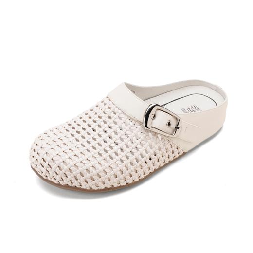 【夏季新款】西村名物2025年夏季新款舒适平底包头后空拖鞋T25AH16381 商品图8