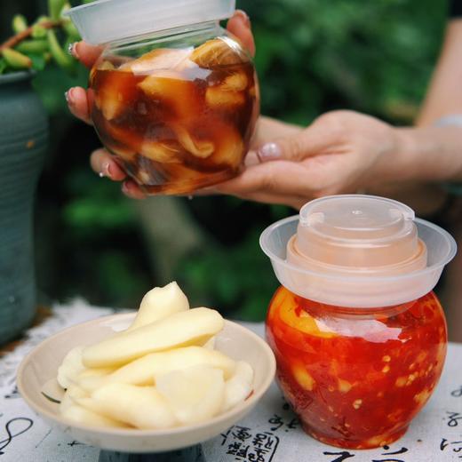 疯抢中！！【地理标志产品 洪江市托口镇生姜】酸辣 糖醋 生抽三种口味 脆嫩爽口零食 健康之选 500g*2坛/送手提礼盒装 商品图2