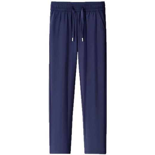 红览薄款冰丝休闲裤男女款直筒裤子高弹力凉感速干百搭男裤透气ALPH02 商品图4