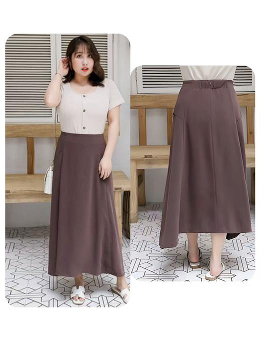  已停发，预计3.4日发【诗铭洛可】X127休闲半裙韩版插兜显瘦半身裙 商品图2