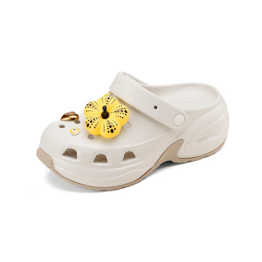 【夏季新款】西村名物2025年夏季新款舒适厚底包趾后空拖鞋T25AH16451 商品图9