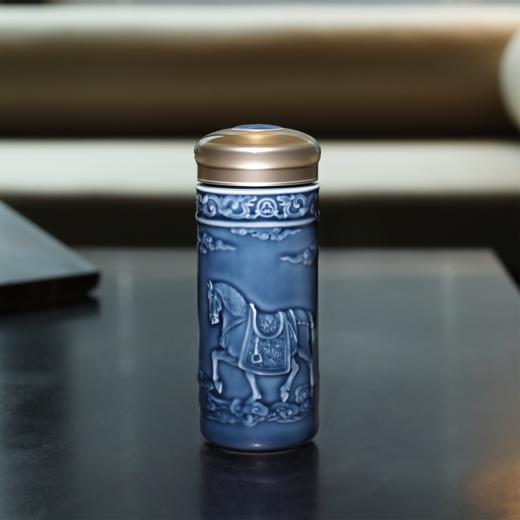 【马系列】盛世宝马系列随身杯 330ml双层 商品图0