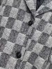 【诗铭洛可】XC7714棋盘格内里夹棉大衣B12-1 商品缩略图3