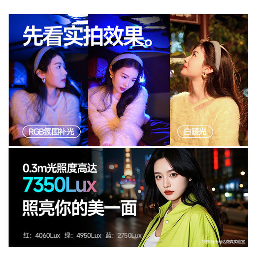 马达微森20W RGB补光灯 R9MAX 商品图1