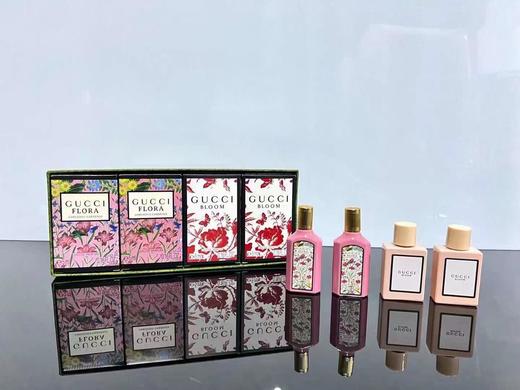 【品牌授权】Gucci古驰迷你经典香型 Q版香水小样花悦女士绮梦栀子套装礼盒5ml4 商品图4