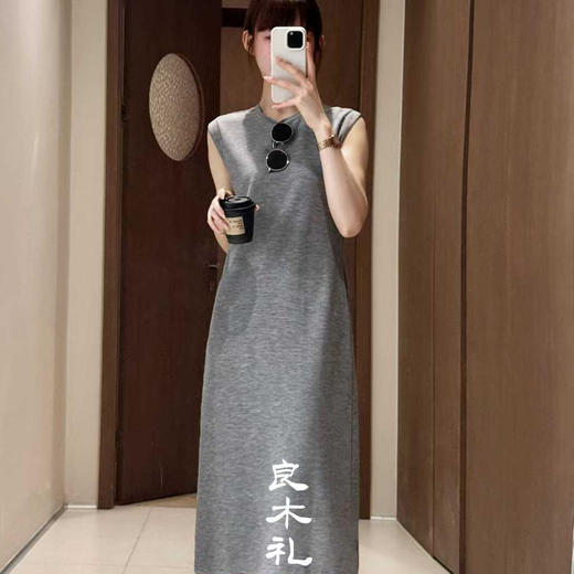 【预售7天】良木礼无袖长裙（W028） 商品图0
