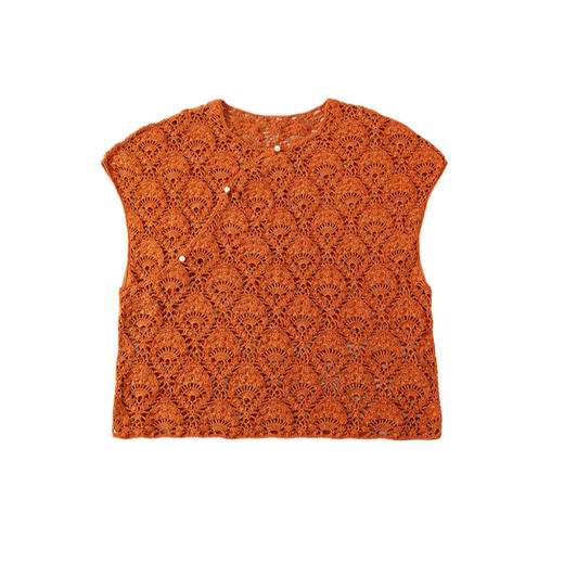 苏苏姐家景愿上衣手工DIY钩针蕾丝线纯棉毛线团自制材料包 商品图5