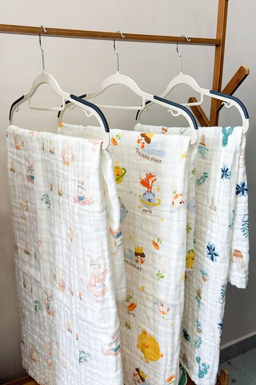 ³【匹鲁全棉纱布浴巾】 四层100%全棉 越洗越软 XN03-CRMM-PL】 商品图1