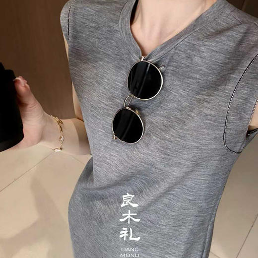 【预售7天】良木礼无袖长裙（W028） 商品图1