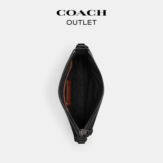 马车 老花款/黑色纯皮 男士公文包 特惠 Z-15429 商品图3