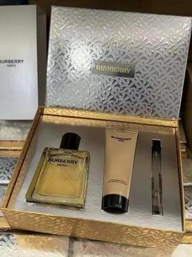 博柏利Burberry英雄男士淡香水奢享礼盒（100ml香水+10ml香水+75ml沐浴露）