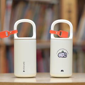 小象“奶呼呼”奶包保温杯  手提316不锈钢保温杯  魔法象  保温杯 随身杯 水杯 广西师范大学出版社