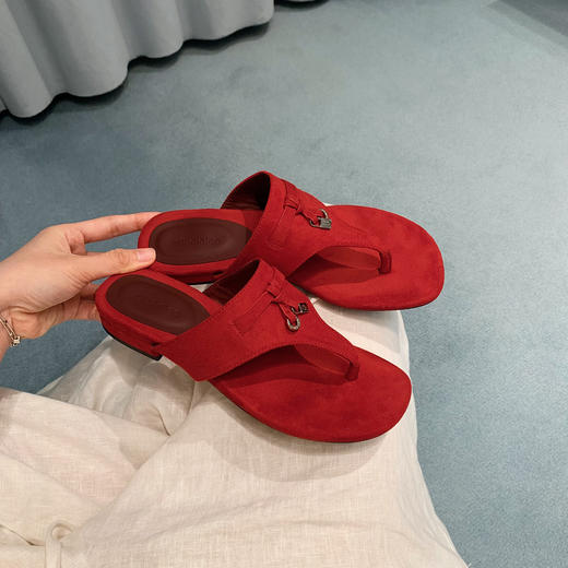 ‼️超级好看的多巴胺【人字夹趾流苏外穿凉拖鞋】超防滑！海边度假，日常搭配也好看🔥 商品图7