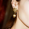 北京仓｜Goossens Paris-Circé Shell-金色贝壳 耳钉［法国设计师］ 商品缩略图0