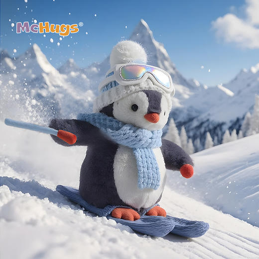 McHugs 滑雪企鹅冰冰 25cm 商品图1