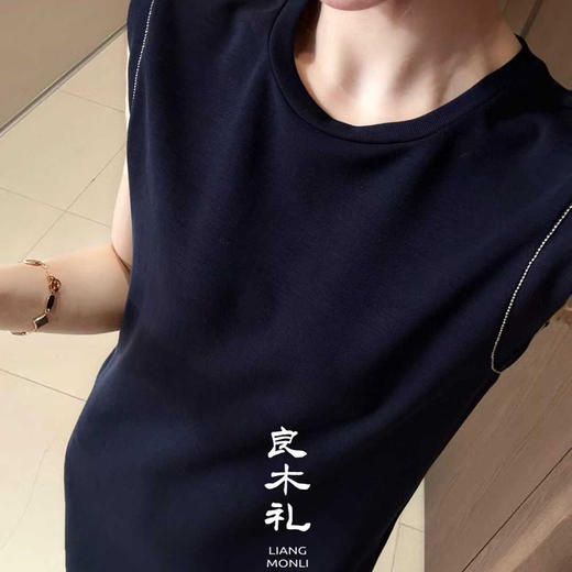 【预售7天】良木礼无袖长裙（W028） 商品图3