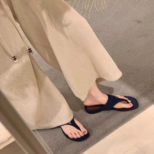 ‼️超级好看的多巴胺【人字夹趾流苏外穿凉拖鞋】超防滑！海边度假，日常搭配也好看🔥 商品图3