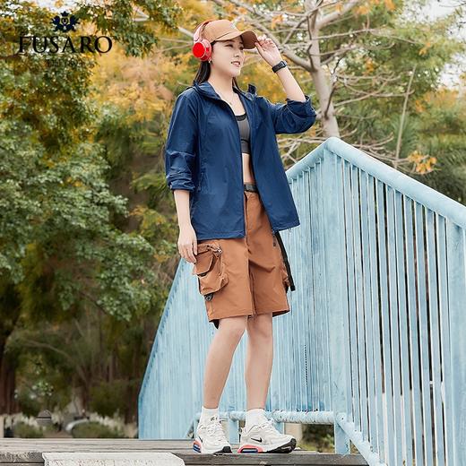 FUSARO百年意大利品牌【轻薄皮肤衣】户外冰丝连帽防晒衣 ,男女同款 商品图8