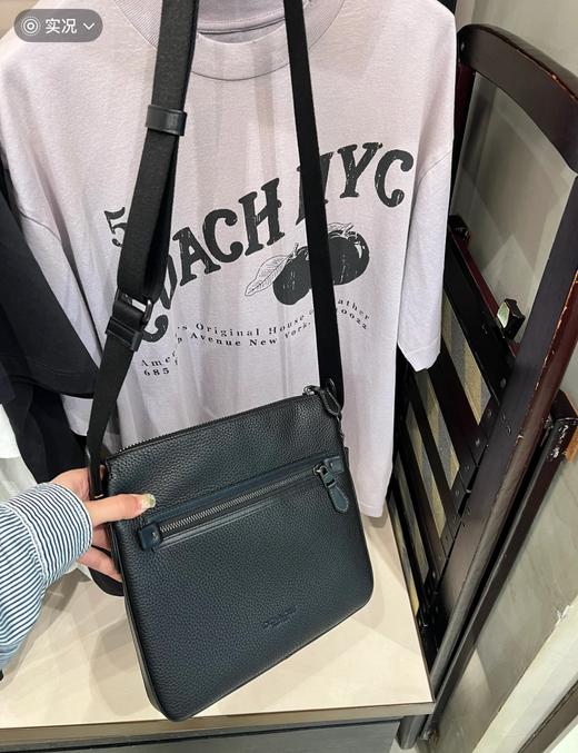 马车 老花款/黑色纯皮 男士公文包 特惠 Z-15429 商品图9