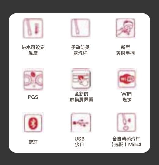LaCimbali金巴利 M40 意大利原装进口意式半自动咖啡机 商品图2