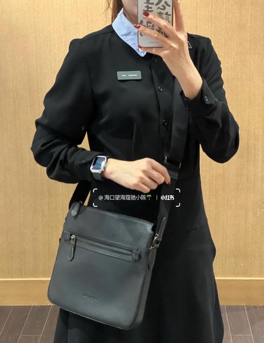 马车 老花款/黑色纯皮 男士公文包 特惠 Z-15429 商品图12