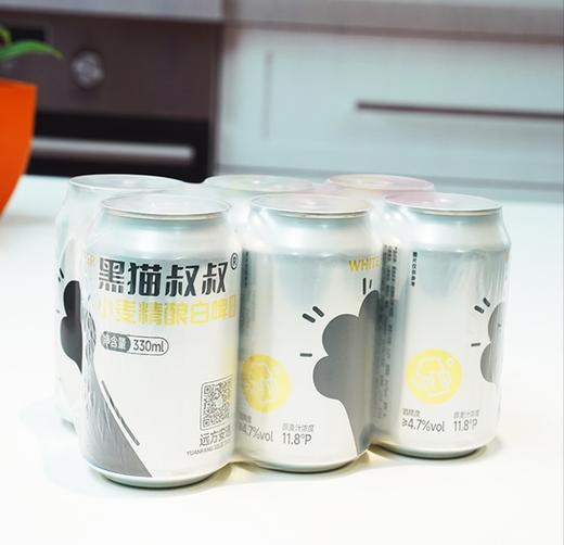 黑猫叔叔精酿白啤酒（1罐装） 商品图3