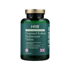 【特卖】荷柏瑞 低糖 葡萄籽透明质酸钠压片糖果 180片/瓶【保质期：2026年5月】