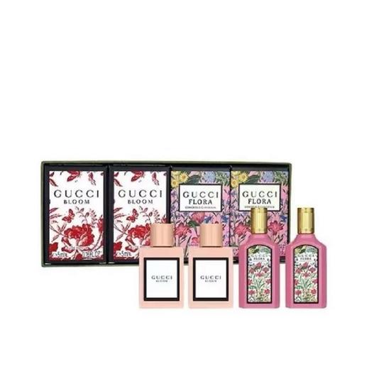 【品牌授权】Gucci古驰迷你经典香型 Q版香水小样花悦女士绮梦栀子套装礼盒5ml4 商品图0