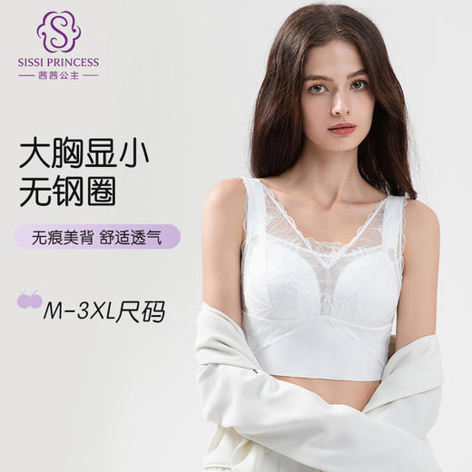 蝴蝶蕾丝美背文胸 商品图1