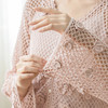 苏苏姐家粉韵花影镂空开衫手工diy编织钩针棉麻毛线自制材料包 商品缩略图4