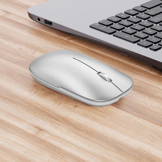 仅拆封WiWU 2.4G+蓝牙双模无线鼠标WM110静音简约 商品图1