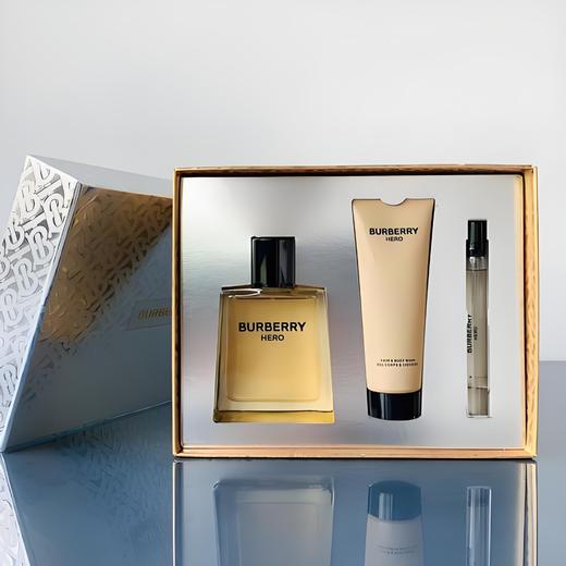 博柏利Burberry英雄男士淡香水奢享礼盒（100ml香水+10ml香水+75ml沐浴露） 商品图1
