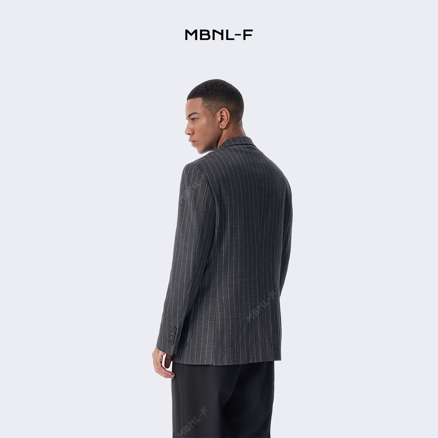 MBNL-F“竖纹西装” 24F/W秦磊Q 高定休闲正式西装外套 LL-WX214800商品图2