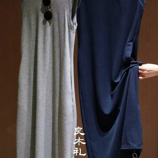 【预售7天】良木礼无袖长裙（W028） 商品图4