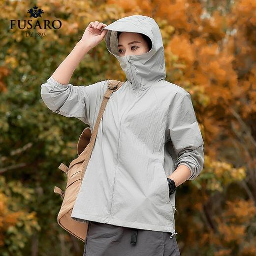 FUSARO百年意大利品牌【轻薄皮肤衣】户外冰丝连帽防晒衣 ,男女同款 商品图4