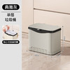 【厨房神器上线🔥】新款免弯腰垃圾桶🚮+置物架，大容量可移动设计💡窄缝收纳不占地！奶油白&典雅灰任你选🎨，滑盖轻松开合，居家必备💯！免弯腰功能架 商品缩略图8