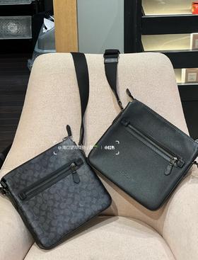 马车 老花款/黑色纯皮 男士公文包 特惠 Z-15429