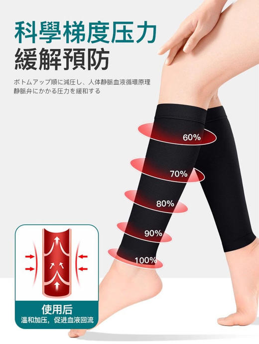 久站久坐党必看🌟双腿浮肿 胀痛 静脉曲张有救了【出口日本静脉曲张袜】把静脉曲张扼杀在摇篮里 商品图1
