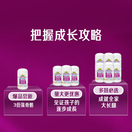 佳思敏（Nature's Way）儿童液体海藻钙 30粒 商品图3