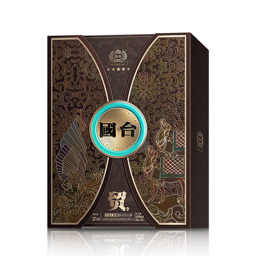 【年货节开门红】国台 贸 丝路礼遇版 酱香型 53度 400ml+100ml【礼盒装】x4 整箱 商品图6