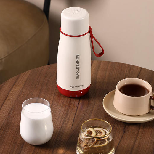 【多样屋专柜】尚朋堂电热水杯旅行迷你便携式冲奶恒温烧水杯 商品图3