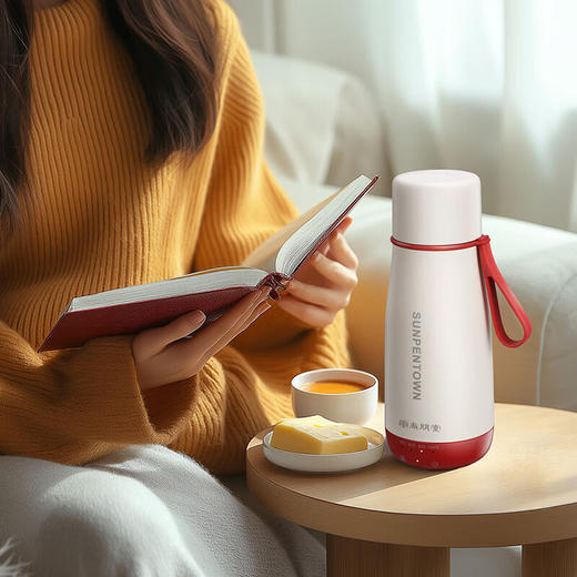 【多样屋专柜】尚朋堂电热水杯旅行迷你便携式冲奶恒温烧水杯 商品图6