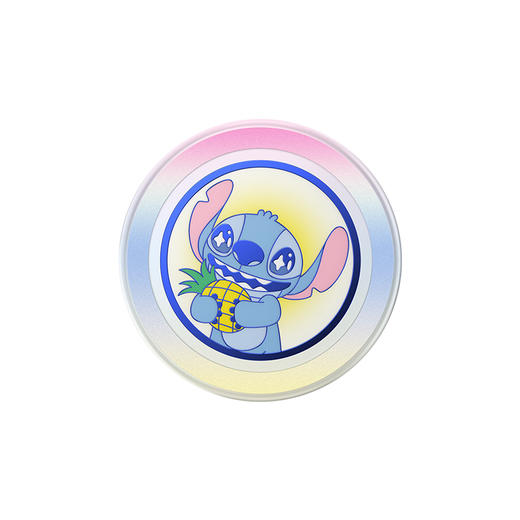 【银河甜甜圈】彩虹甜心史迪奇·MagSafe圆啪嗒 PopSockets X Stitch MAGSAFE磁吸手机气囊支架 Round圆啪嗒系列 彩虹色 史迪奇 商品图2