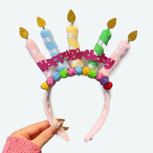 【积分兑换】粉彩·蜡烛发饰 商品图0