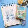 MICIA 速写旅行日记彩色枫木印章 商品缩略图2