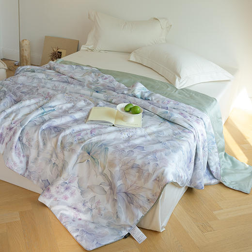 【热卖推荐】自然醒60支奥地利进口兰精天丝数码印花夏被HS 商品图11