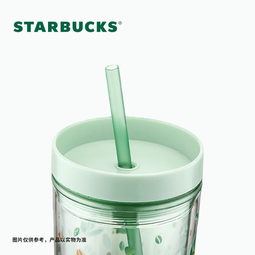 【秒杀】星巴克绿野秘境款清透吸管杯473ml 商品图2